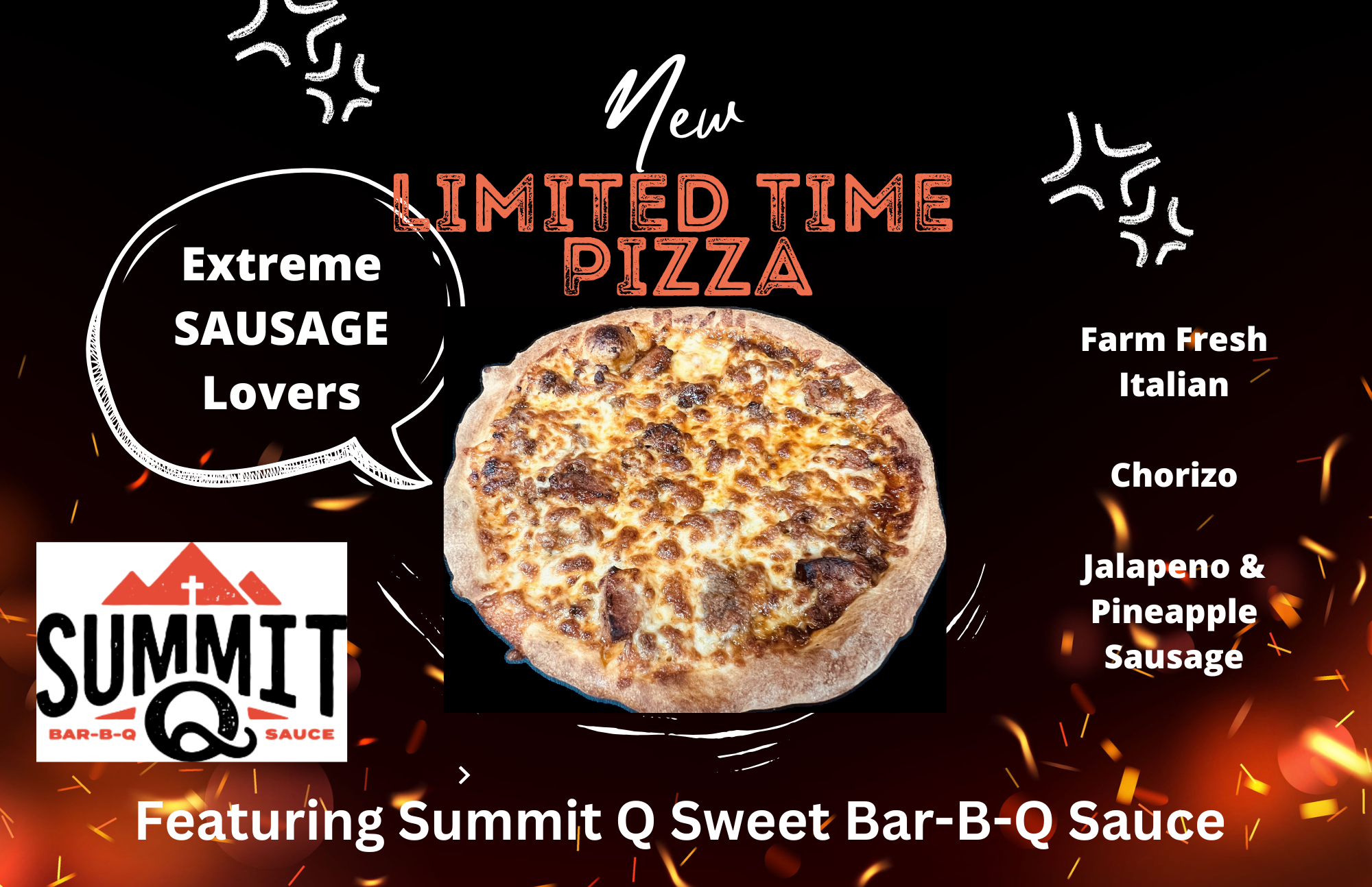 その他 EXAM's PIZZA Pizza Apocalypse 90 Shot Standard Aerial Finale Set